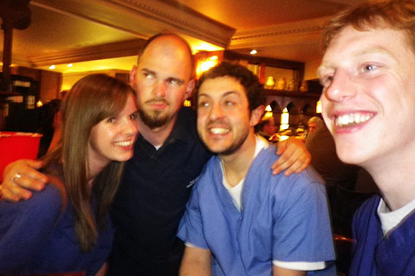 Circle Line Pub Crawl with Imperial College medical students